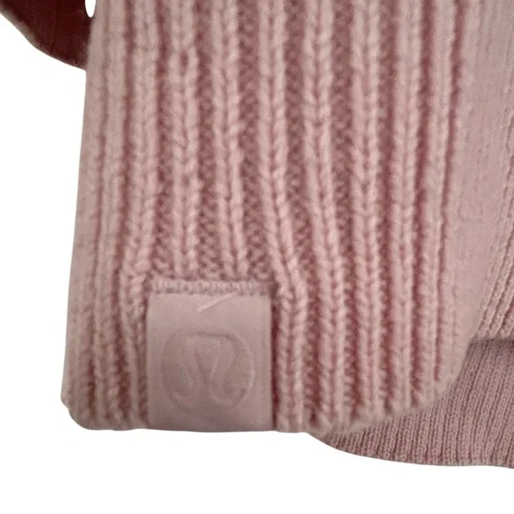 LULULEMON Pink Merino Wool Pullover Sweater Size 14 NWT - Picture 5 of 8